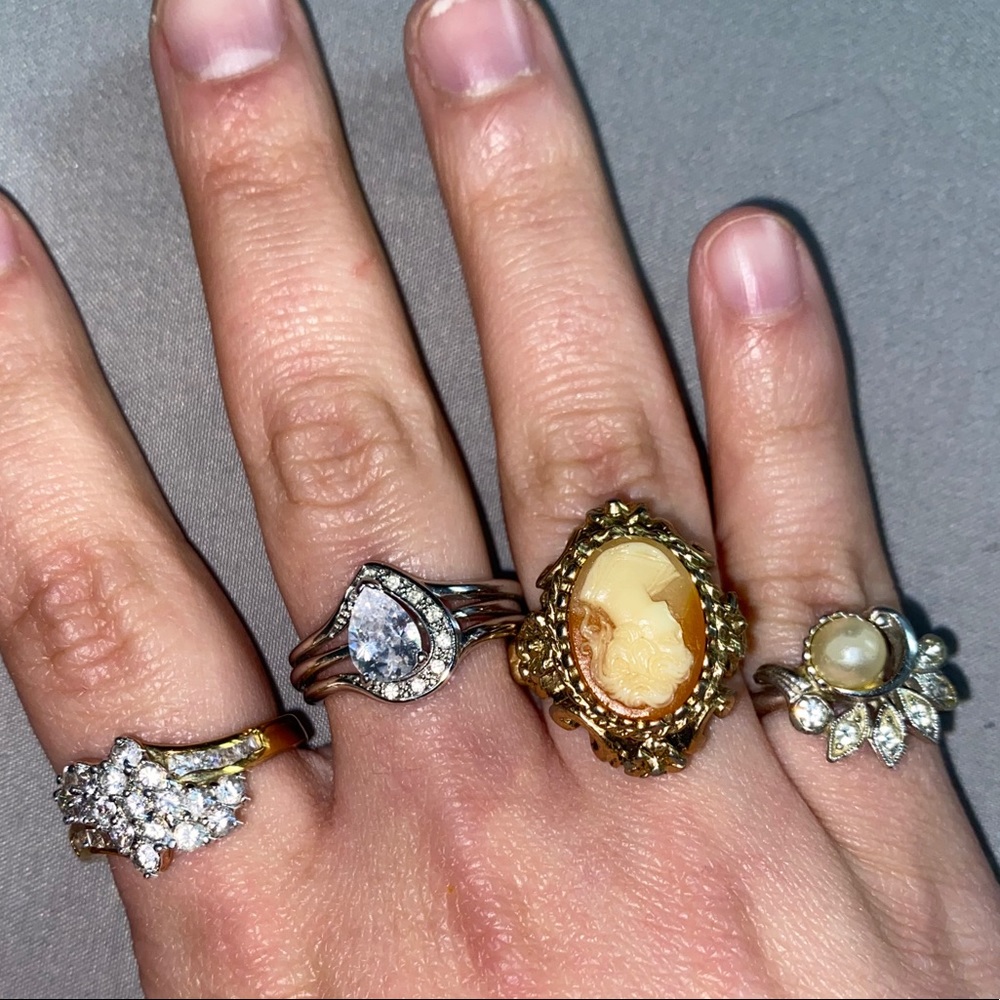 Vintage rings. Size 7.